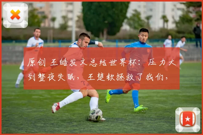 原创 王皓发文总结世界杯：压力大到整夜失眠，王楚钦拯救了我们，温瑞博还稚嫩，潜力巨大